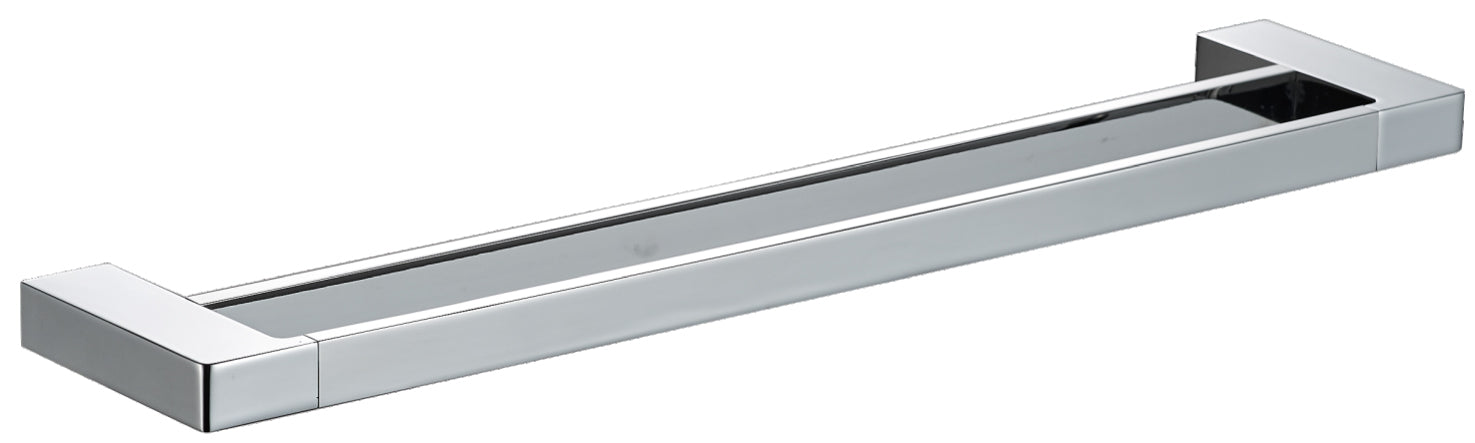 600 mm Chrome Double Towel Rail with 7-Year Warranty