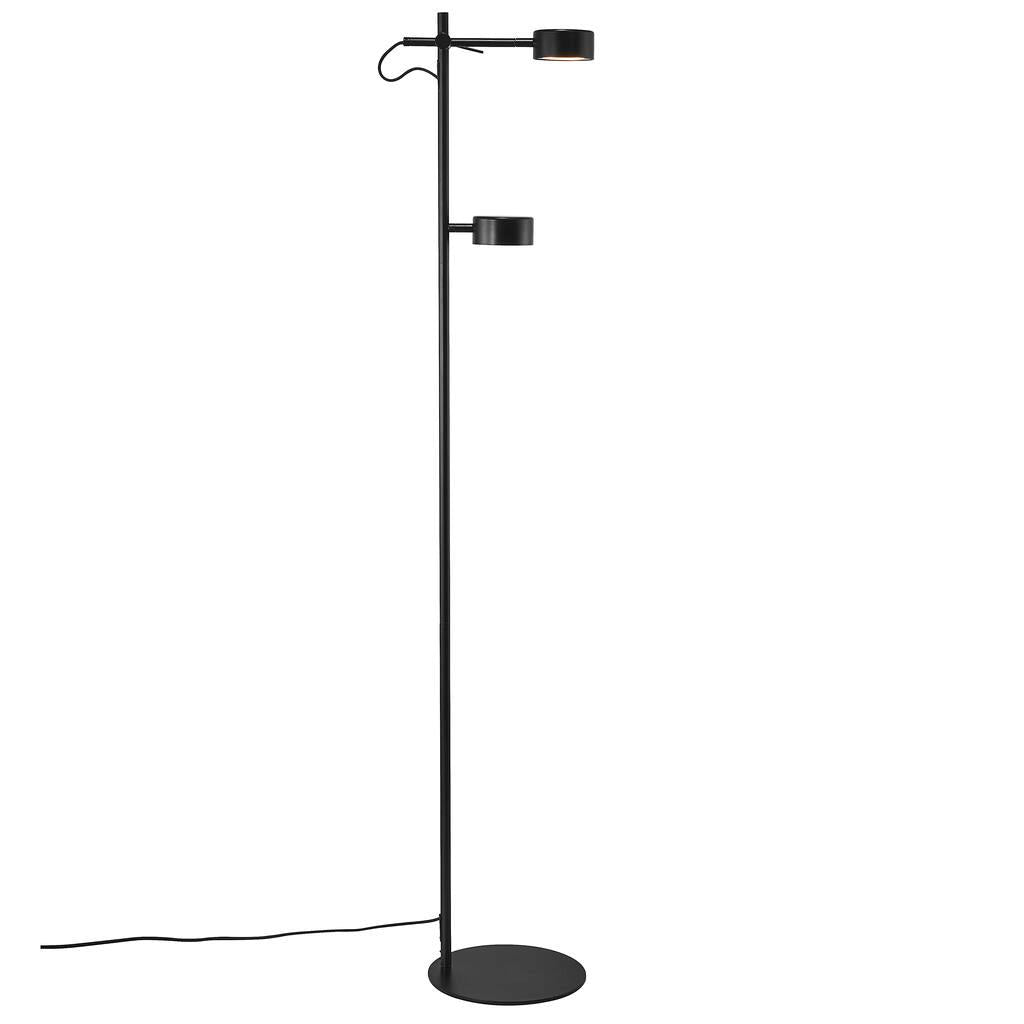 Hot Sale! Clyde Black Floor Lamp - Ideal for Reading with Mood - Adjusting Function