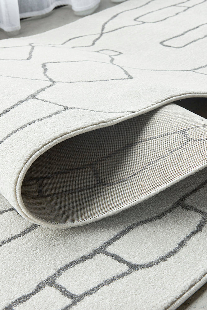 Hot Sale! Paradise Amy Grey Area Rug with Contemporary Design