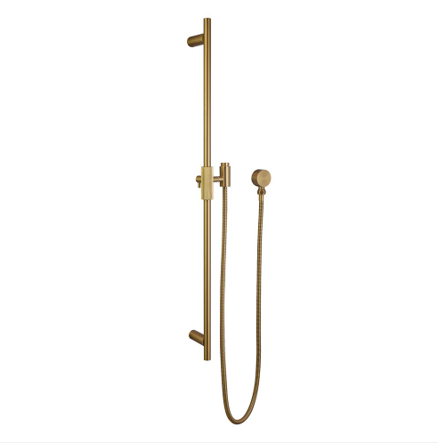 Hot Deal: CADDENCE Brushed Gold Shower Rail (No Handheld)