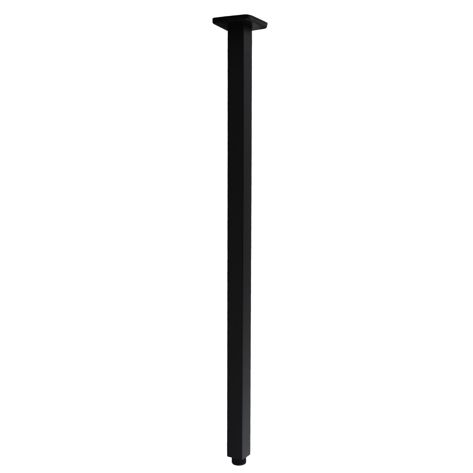 Hot Deal! 600mm Cavallo Matte Black Square Ceiling Shower Arm