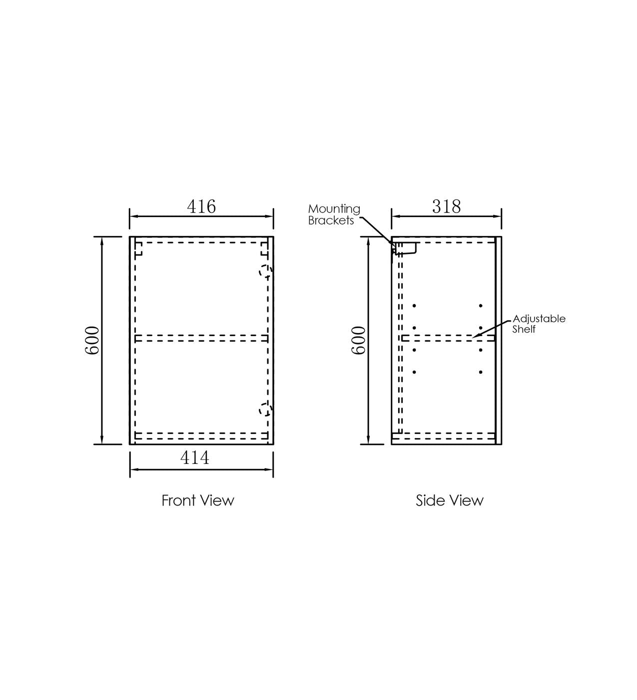 Byron Natural Oak Laundry Cabinet Set with Stone Top - 1715x600x2100mm (Style B), Great Deal!