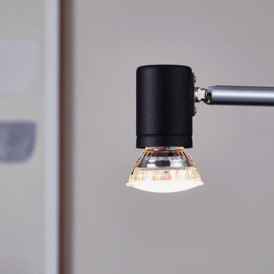 6-Pack GU10 LED Bulbs with 3000K Warm White Light