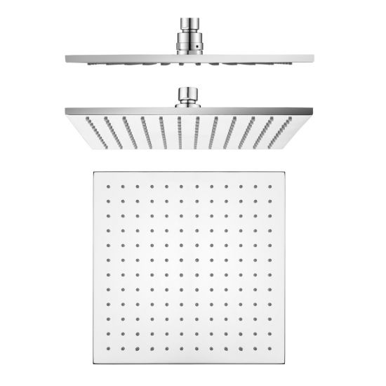 Hot Deal! 10-Inch Cavallo Solid Brass Chrome Shower Head for Ultimate Showering Experience
