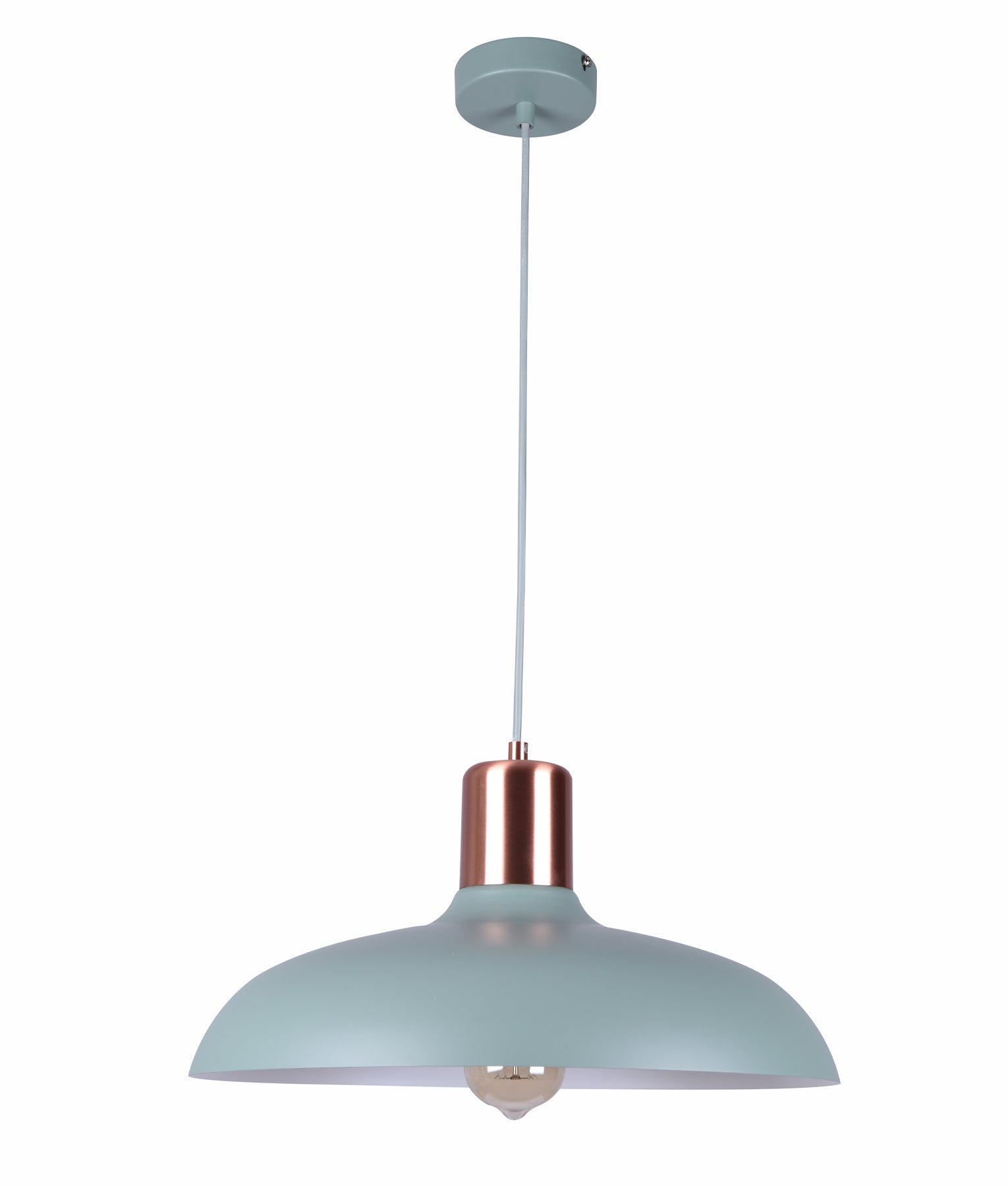 Scandinavian Pastel Dome-Shaped Interior Single Pendant Lights
