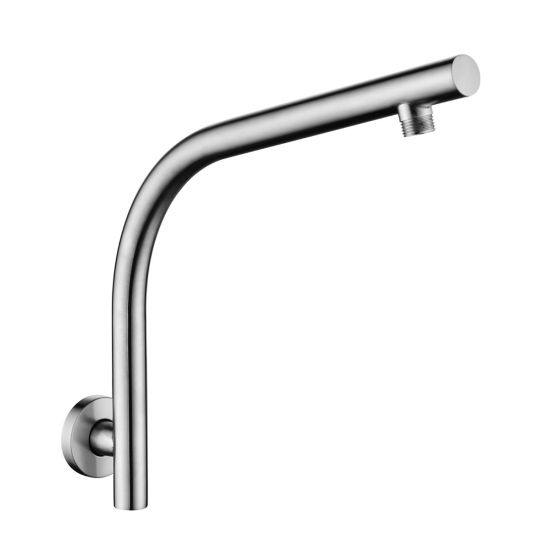 PENTRO Shower Arm - Wall Mounted in Brushed Nickel, Ideal for Your Bathroom Upgrade