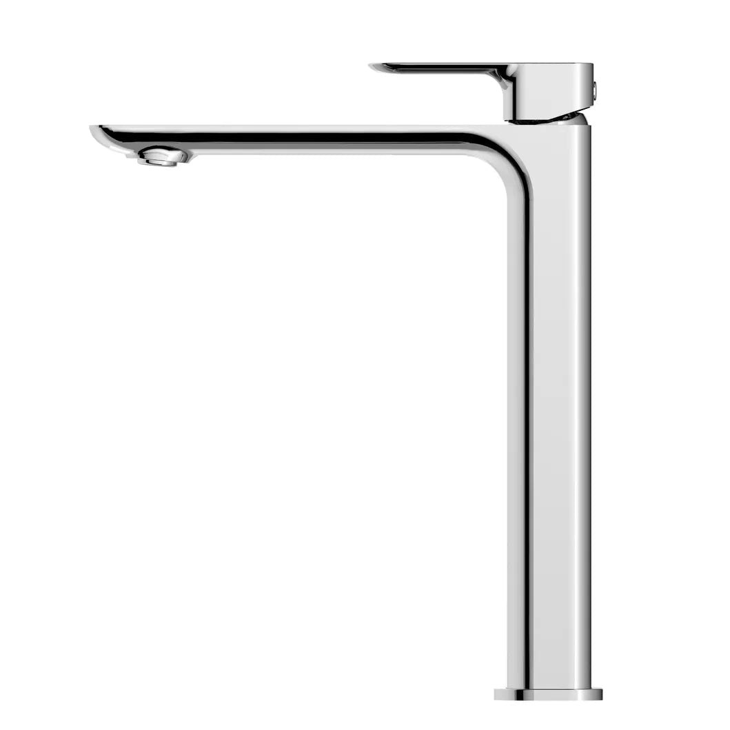 Chrome-plated Oskar Tall Basin Mixer with Durable Finish