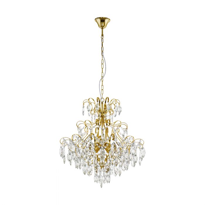 Glamorous FENOULLET1 05 Steel Brass Chandelier Light