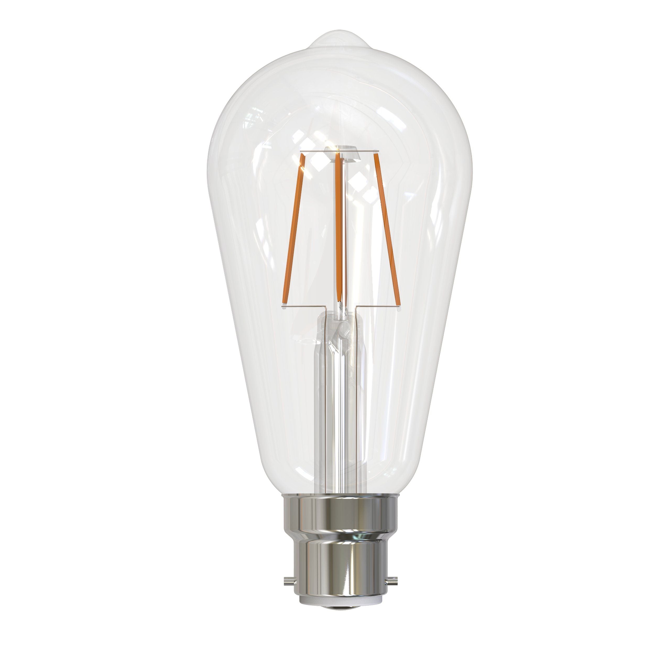 6-Pack B22 LED Drop-Shaped Bulbs - Ideal Lighting Solution